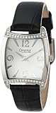 Caravelle by Bulova Women's 43T09 Crystal Accented Leather Strap Watch