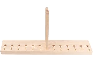 SHINEOFI Wooden Bow Maker for Bow Bowknot Making Tool Diy Craft Bowknot Maker for and Ribbons for DIY Crafting