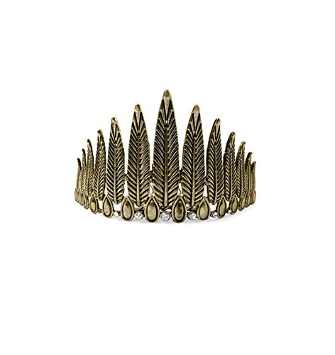 Kitsch Feather Bun Pin, Gold, 0.1 Ounce