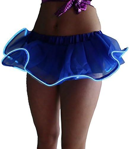 Sweetichic Tutus for Women Adult Tutu Led Tutu Neon Rainbow Tutu Party Skirts for Girls Women