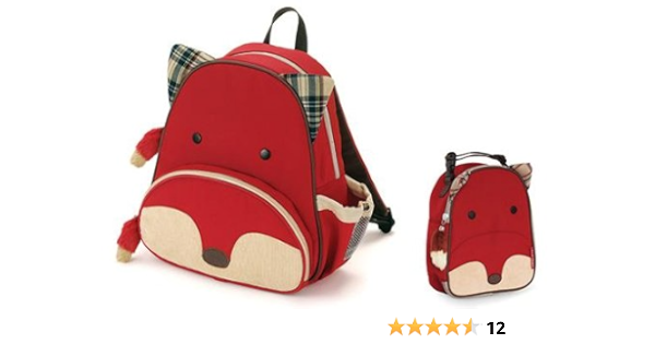 skip hop zoo fox backpack