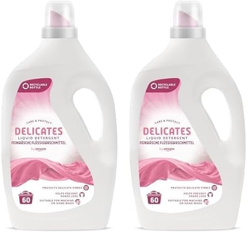 by Amazon Delicates Liquid Detergent, 60 washes (Pack of 2)