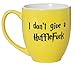 I Don't Give A HuffleFuck - 15oz Bistro Deluxe Double-Sided Coffee Tea Mug (HuffleFuck)