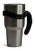 Black 30 oz Tumbler Handle Non-Slip Grip - Fits YETI, RTIC, SIC & Many Others