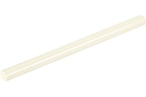 MECCANIXITY Alumina Ceramic Rod Solid Cylinder Whetstone 7mmx100mm Sharpening for Knives Scissors, Cream