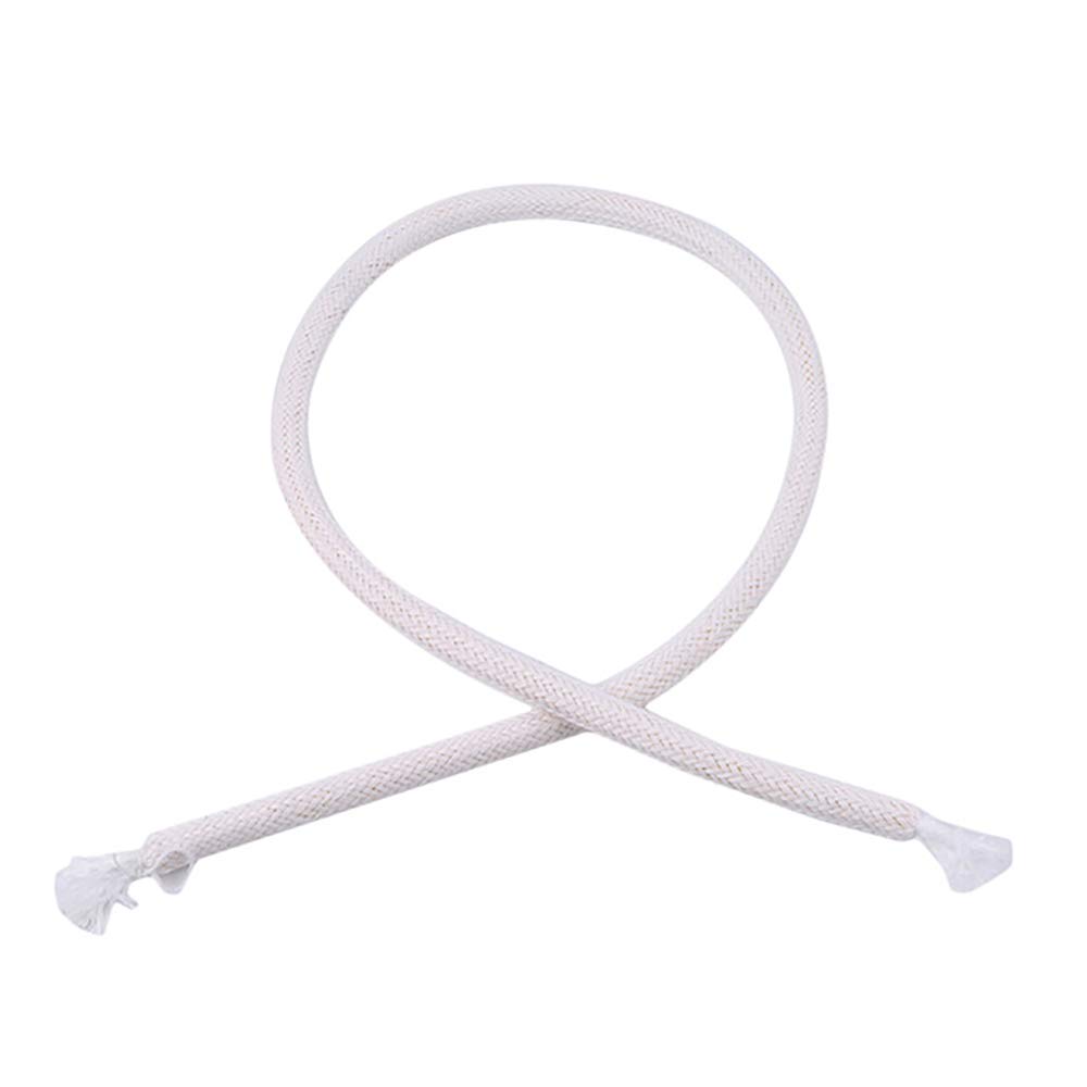 Enjoyer Magic Stiff Rope Close Up Magic Trick Street Stage Props Soft Hard Bend Magician Rope Party Toy Comedy (White)