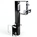 Red Hound Auto Easy to Mount RV Tire Carrier for 4 Inches or 4.5 Inches Bumper on Travel Trailer or RV Rear Cargo Folding Spare Wheel Holder Stand