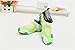 L-RUN Toddler Lightweight Swim Water Shoes Slip On Beach Aqua Socks For Surfing Yoga Green 9.5-10=EU 26-27