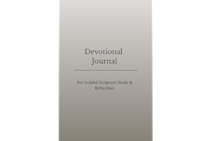 Devotional Journal: For Guided Scripture Study & Reflection