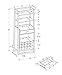 Monarch Specialties , Home Bar, Ladder Style, Cappuccino, 60