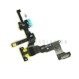 ePartSolution-iPhone 5C Front Face Camera with Proximity Sensor Cable Light Motion Flex Cable Replacement Part USA Seller