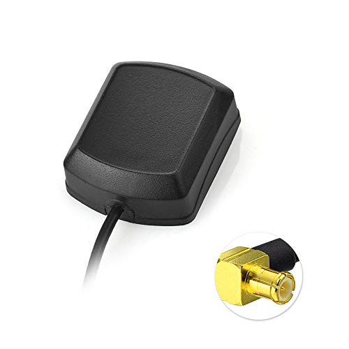 image for Superbat Waterproof Active GPS Antenna with MCX Male Plug Connector 3-