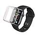 Smilelane [2-Pack] Compatible with Apple Watch 4 44mm Screen Protector, iwatch Case All-Around Ultra-Thin Soft Cover Compatible with Apple Watch Series 4 44mm (2 Transparent)