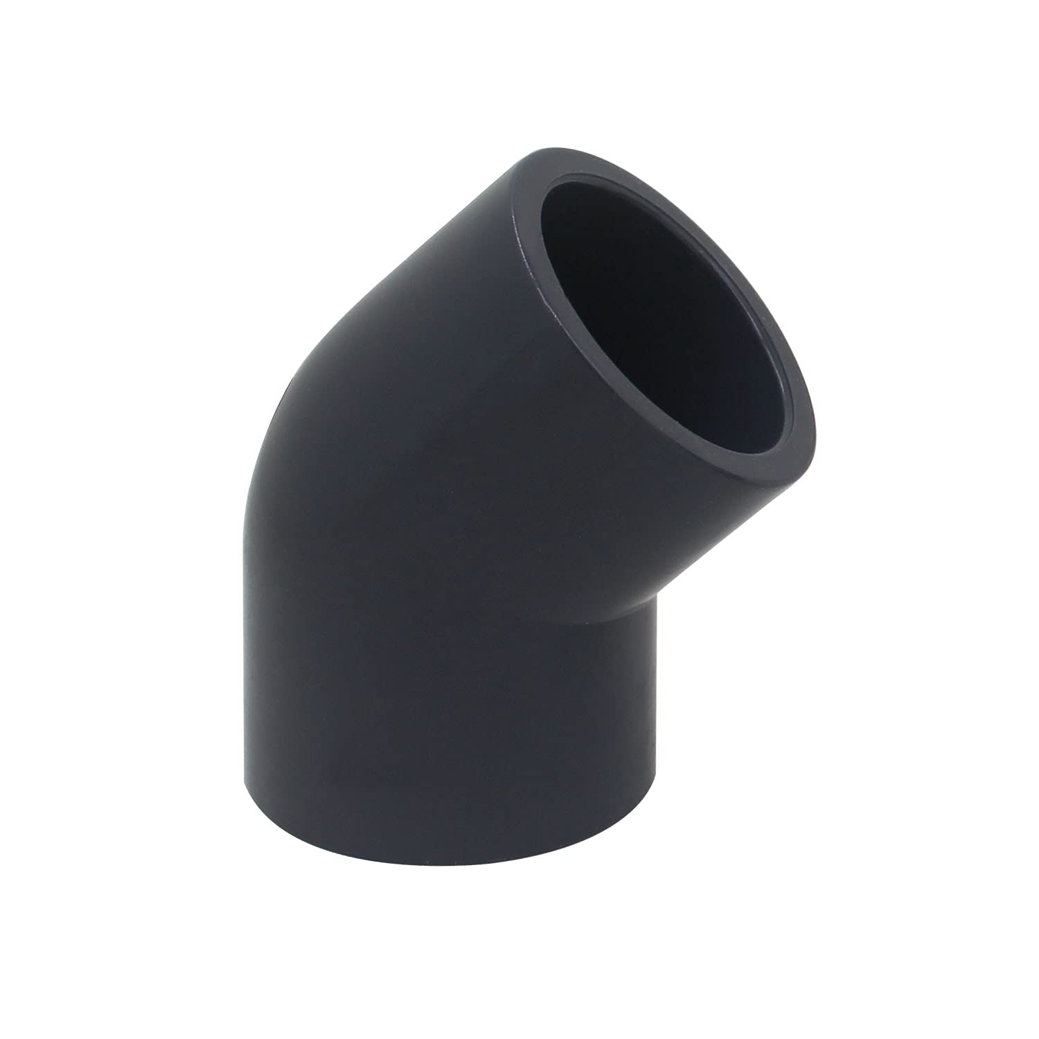 45 Degree Elbow PVC Pool Pipe Fittings Coupling Sleeve Connector Irrigation Garden Adapter Bypass