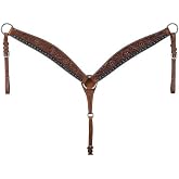 Tough 1 Turquoise Buckstitch Breastcollar Horse Me