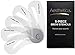 Aesthetica 5-Piece Brow Stencils - Easy-to-Use Eyebrow Shaping & Defining Stencils - Step by Step Instructions Included