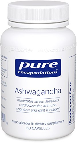 Pure Encapsulations Ashwagandha | Supplement for Thyroid Support, Joints, Adaptogens, Mental Focus, Emotional Wellness…