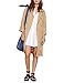 ASMAX HaoDuoYi Womens Casual Long Sleeve Boyfriend Shirt Dress Tunic Top White