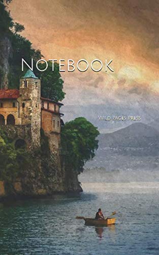 Notebook: water structure outdoors travel destination Italy Italian Milan Modena San Marino by Wild Pages Press