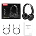 Soulcker Active Noise Cancelling Bluetooth Headphones, Hi-Fi Deep Bass ANC Wireless Headset Over Ear Comfortable Foldable Earpads 30 Hour Playtime for Travel Work TV Gaming Phone