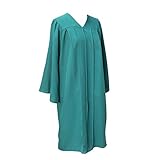 GradPlaza Unisex Adult Graduation Gown Economic Choir Robe Matte Gown Only