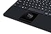 Perixx PERIBOARD-518 Wired Trackball Keyboard with 2 USB Hubs, X Type Scissor Keys, Build-in 0.75 Inch Trackball with Pointing and Scrolling Function, Black, US English Layout (11220)