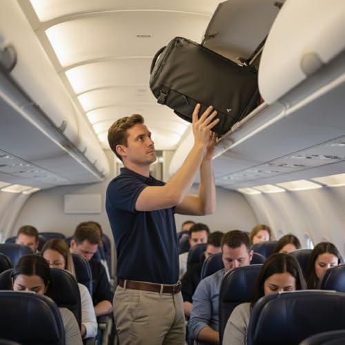 + Zermatt – HØRN Travel Backpack Cabin with Vacuum Bag 55 x 30 x 20 – 50 x 30 x 20 – Portable Backpack 15 – 17 Inches Telework Carry-on Airplane Ryanair, Carry On Men Women Oxford 35L