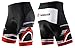 Mountain Biking Padded Pants Men's Bicycle Underwear Road Cyclists Gift for Boyfriend Shorts US M Red Multi