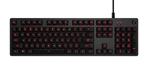 Logitech G413 Backlit Mechanical Gaming Keyboard with USB Passthrough - Carbon