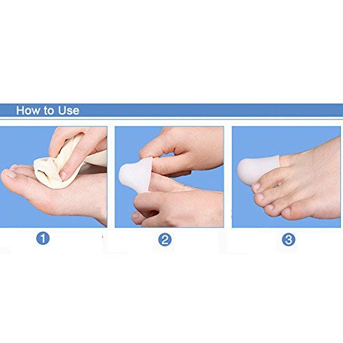Pedimend Big Toe Protector Cover Bandage Silicone Gel Toe Cap Tube
