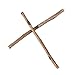 Tinksky 10CM Long 0.3-0.5CM in Diameter Wood Log Sticks for DIY Crafts Photo Props 100pcs (Wood Color)