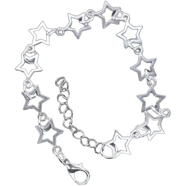 Amazon.com: Zhang shine Grunge Double Y2k Bracelet for Women