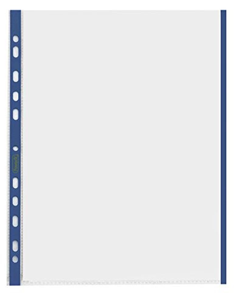 Favorit Universal Punched Envelope with Coloured Edge A4 Blue