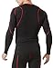 Tesla TM-MUD11-KKR_Large Men's Long Sleeve T-Shirt Baselayer Cool Dry Compression Top MUD11