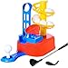 WishaLife Golf Toys Set, Kids Outdoor Toys, Kids Golf Clubs, Golf Ball Game, Early Educational, Outdoor Outside Exercise Toys for 3, 4, 5, 6, 7 Year Olds Kids, Toddlers, Boys, Girls