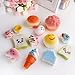 Random 30 pcs Squishies Cream Scented Slow Rising Kawaii Simulation Lovely Toy Large Medium Mini Soft Food squishies, Phone Straps, Stress Reliever Anxiety Toys For Children Adults (30P Donuts)