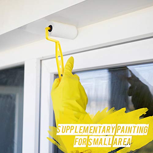 Geiserailie 11 Pcs Foam Paint Roller 3inch Trim Roller Refills with 3