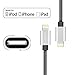 PURIDEA [Apple Mfi Certified 3Ft iPhone Charger Nylon Braided Lightning Cable Charge and Sync Cable Cord Compatible with iPhone 7/7 plus/SE/5/6/6s/Plus/iPad Mini/Air/Pro,Silver