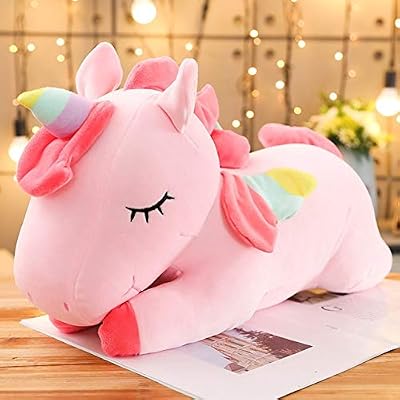 VKISI I Giant Unicorn Plush Toy Soft Stuffed Unicorn Soft Dolls 20-80Cm Animal Horse Toys for Children Girl Pillow Birthday Gifts Boy Must Haves 4