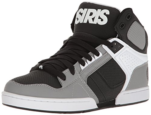 Osiris Men's NYC 83 Skateboarding Shoe, Grey/White/Black, 8 M US