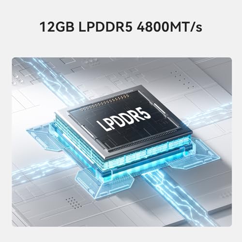 Beelink N100 Mini PC (up to 3.4GHz), 12th Alder Lake Mini Desktop Computer with 12GB LPDDR5 RAM and 512GB M.2 SATA SSD 4K with Dual HDMI Output, 2.5Gbps RJ45 Port, Wi-Fi 6