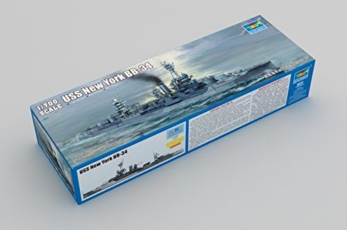 Trumpeter 1:700 - USS New York BB-34, Various, Large
