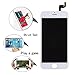 For iPhone 6s Screen Replacement White LCD 3D Touch Screen Digitizer Display with Free Repair Tool Kits + Free Screen Protector