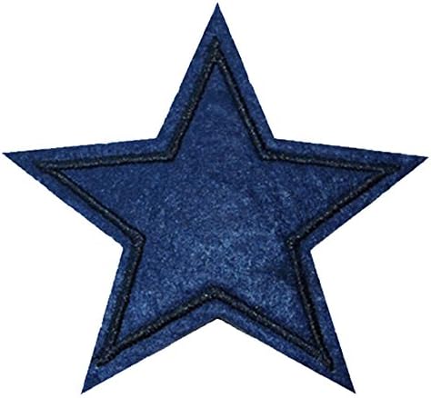 3 Pcs/Set Star Applique Clothing Embroidery Patch Fabric Sticker Iron On Sew On Patch Craft Sewing Repair Embroidered 6 Colors
