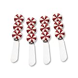 Wine Things Peppermint Resin Cheese Spreaders Set of 4