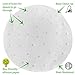 Kana Premium Perforated Parchment Air Fryer Paper Liners - 100 Eco-Friendly Pack - For Bamboo Steamer, Steaming Basket, Rice, Dim Sum (8 inch)
