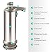 Cakie Soap Dispenser, Touchless Automatic Soap Dispenser, Infrared Motion Sensor Stainless Steel Dish Liquid Hands-Free Auto Hand Soap Dispenser, Upgraded Waterproof Base