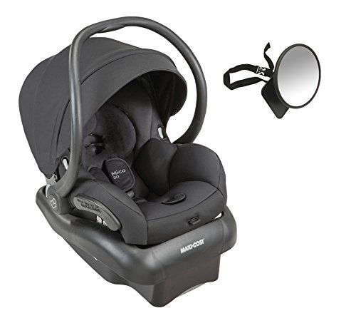 2016 Maxi-Cosi Mico 30 Infant Car Seat, Devoted Black with 