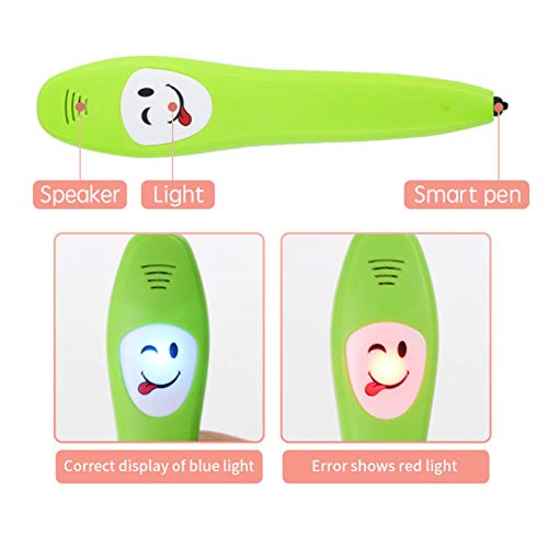 Kyroffa Kids Smart Learning Pen Preschool Learning Toys Electronic