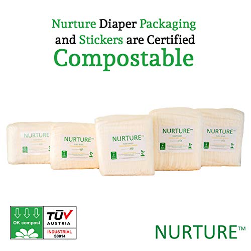 Nurture Diapers by BioBag, Size 3 (918 pounds), 84 Premium Quality